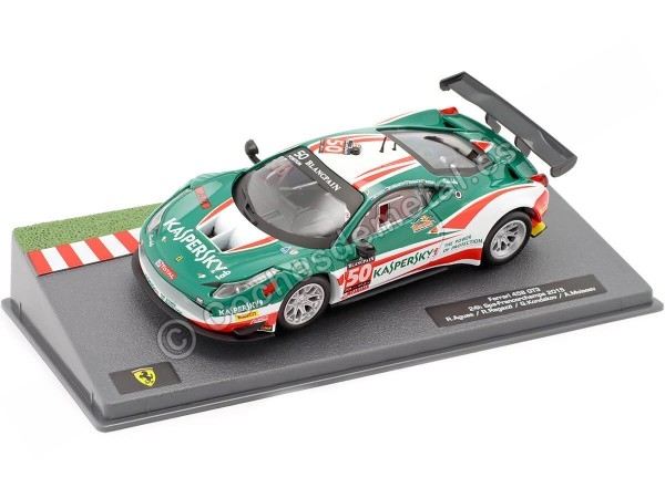 2015 Ferrari 458 GT3 Nº50 Aguas/Ragazzi/Kondakov/Moiseev 24h Spa 1:43 Editorial Salvat ABFRT012