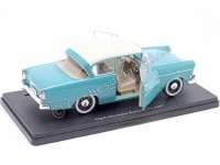 1957 Opel Olympia Rekord "Opel Collection" Turquesa/Beige 1:24 Edit...