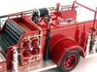 1941 GMC Firetruck Camión de Bomberos Rojo 1:24 Lucky Diecast 20068 Cochesdemetal 19 - Coches de Metal 