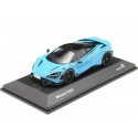 2020 McLaren 765 LT V8-Biturbo Azul Curaçao 1:43 Solido S4311904