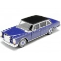 1963 Mercedes-Benz 600 (W100) Azul/Negro 1:24 Welly 24121