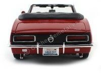 Cochesdemetal.es 1967 Chevrolet Camaro SS 396 Convertible Rojo 1:18 Maisto 31684