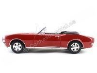 Cochesdemetal.es 1967 Chevrolet Camaro SS 396 Convertible Rojo 1:18 Maisto 31684