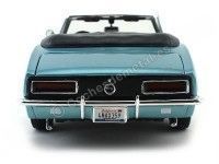 Cochesdemetal.es 1967 Chevrolet Camaro SS 396 Convertible Turquesa 1:18 Maisto 31684