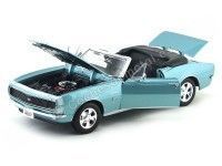 Cochesdemetal.es 1967 Chevrolet Camaro SS 396 Convertible Turquesa 1:18 Maisto 31684