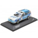 1994 Volvo 850 T5-R 2.3L 20V Turbo Tributo Blanco/Azul Decorado 1:43 Solido S4310604