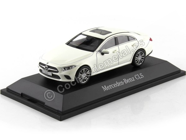 2018 Mercedes-Benz CLS (C257) Blanco Brillante Designo Diamond 1:43...