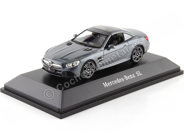 2016 Mercedes-Benz SL Convertible (R231) Gris Selenite 1:43 Dealer ...