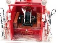 1941 GMC Firetruck Camión de Bomberos Rojo 1:24 Lucky Diecast 20068 Cochesdemetal 24 - Coches de Metal 