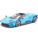 2022 Ferrari Daytona SP3 Baby Blue 1:18 Bburago Signature Series 16912