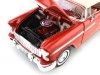 Cochesdemetal.es 1955 Chevrolet Bel Air Convertible Rojo 1:18 Motor Max 73184