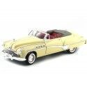 Cochesdemetal.es 1949 Buick Roadsmaster Open Convertible Amarillo-Beige 1:18 Motor Max 73116