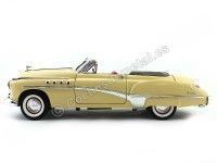 Cochesdemetal.es 1949 Buick Roadsmaster Open Convertible Amarillo-Beige 1:18 Motor Max 73116