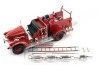 Cochesdemetal.es 1941 GMC Firetruck Camión de Bomberos Rojo 1:24 Lucky Diecast 20068