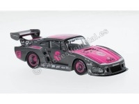 Cochesdemetal.es 2023 Porsche 935 K3V Bisimoto Nº 42 Grafito/Rosa 1:43 IXO Models GTM172LQ