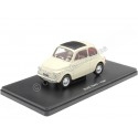 1960 Fiat Nuova 500D Crema "Coches Inolvidables" 1:24 Editorial Salvat ES31