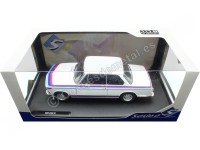 1971 BMW 2002 Tii Turbo Evocation Blanco Decorado 1:18 Solido S1808602