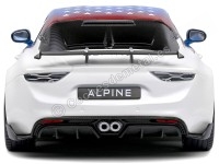 2023 Alpine A110 Radicale US Racing Azul/Blanco/Rojo Decorado 1:18 Solido S1801627