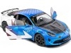 2023 Alpine A110 Radicale US Racing Azul/Blanco/Rojo Decorado 1:18 Solido S1801627