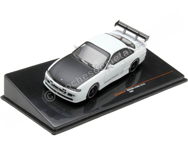 1997 Nissan 240SX (S14) Blanco/Negro 1:43 IXO Models CLC552N.22