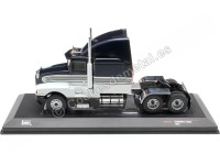 1986 Kenworth T600A Azul Oscuro Metalizado/Blanco 1:43 IXO Models T...