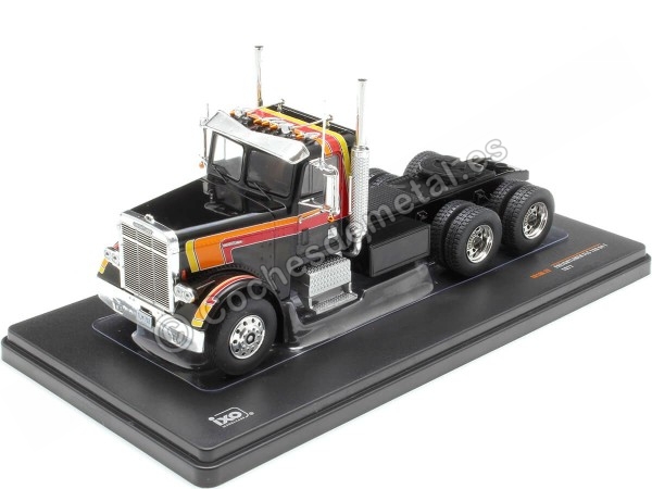 1977 Freightliner FLC 120 64 T Negro Decorado 1:43 IXO Models TR186.22