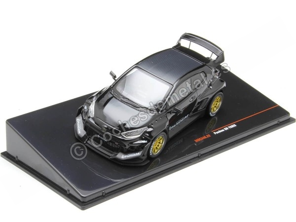 2022 Toyota GR Yaris Pandem Negro 1:43 IXO Models MOC340.22