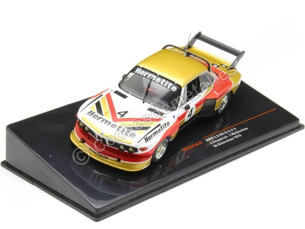 1976 BMW 3.5 CSL Gr.5 Nº3 Fitzpatrick/Walkinshaw Ganador 6h Silverstone 1:43 IXO Models GTM167LQ