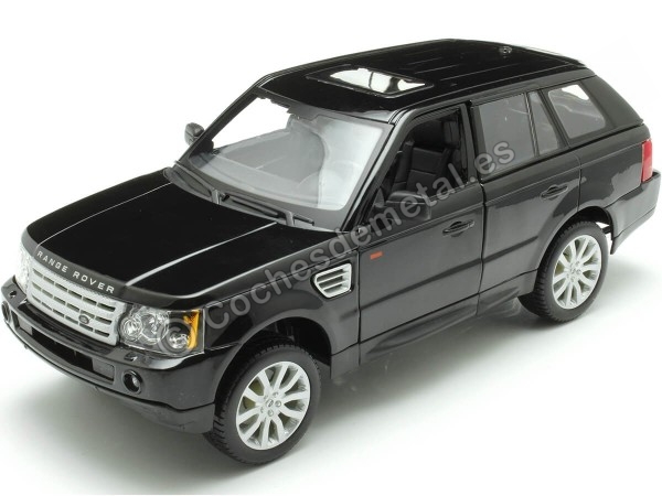 2006 Land Rover Range Rover Sport Negro 1:18 Bburago 12069