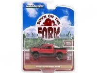 2017 Dodge Ram 2500 Power Wagon "Down on the Farm Series 8" Rojo Sucio 1:64 Greenlight 48080E