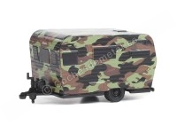 1958 Caravana Siesta 17 "Hitched Homes series 13" Camuflaje 1:64 Greenlight 34130B