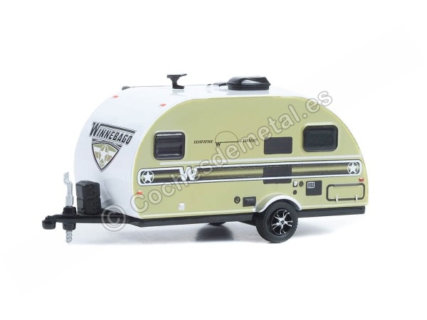 2017 Caravana Winnebago Winne Drop Decoración Ejército "Hitched Homes series 13" 1:64 Greenlight 34130E