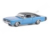 1969 Dodge Charger "Barrett Jackson Series 11" Azul/Negro 1:64 Gree...