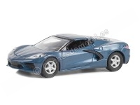 2020 Chevrolet Corvette C8 Stingray 1LT "Barrett Jackson Series 11" Gris Sombra 1:64 Greenlight 37270E