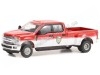 2019 Ford F-350 Bomberos Huston "Dually Drivers Series 11" Rojo/Blanco 1:64 Greenlight 46110D