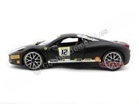 2012 Ferrari 458 Challenge Negro Mate 1:18 Hot Wheels BCT90 Cochesdemetal 3 - Coches de Metal 