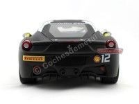 2012 Ferrari 458 Challenge Negro Mate 1:18 Hot Wheels BCT90 Cochesdemetal 6 - Coches de Metal 