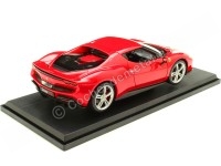 2021 Ferrari 296 GTB Hybrid 830HP V6 Rojo 1:18 Maisto 16018