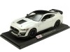 2020 Ford Mustang Shelby GT500 Blanco Perla 1:18 Maisto 31452