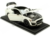 2020 Ford Mustang Shelby GT500 Blanco Perla 1:18 Maisto 31452