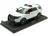 2015 Ford Interceptor Utility Con Luces y Sonido Blanco 1:18 Motor Max 73995