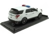 2015 Ford Interceptor Utility Con Luces y Sonido Blanco 1:18 Motor Max 73995