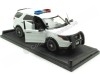 2015 Ford Interceptor Utility Con Luces y Sonido Blanco 1:18 Motor Max 73995