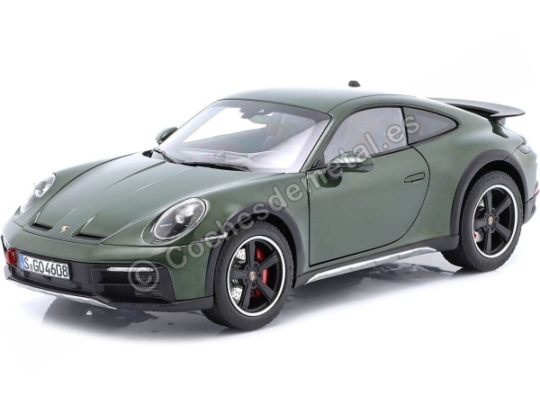 2023 Porsche 911 (992) Dakar Verde Roble Metalizado 1:18 Norev 187241