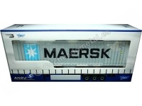 2021 Trailer Semirremolque Porta Contenedores MAERSK Gris/Azul 1:24...