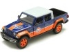 2021 Jeep Gladiator Rubicon Gulf Azul/Naranja Decorado 1:24 Motor Max 79663