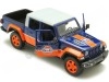 2021 Jeep Gladiator Rubicon Gulf Azul/Naranja Decorado 1:24 Motor Max 79663