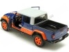 2021 Jeep Gladiator Rubicon Gulf Azul/Naranja Decorado 1:24 Motor Max 79663