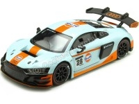 2015 Audi R8 LMS GT3 Nº28 Gulf Azul/Naranja Decorado 1:24 Motor Max...