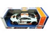 2015 Audi R8 LMS GT3 Nº28 Gulf Azul/Naranja Decorado 1:24 Motor Max...